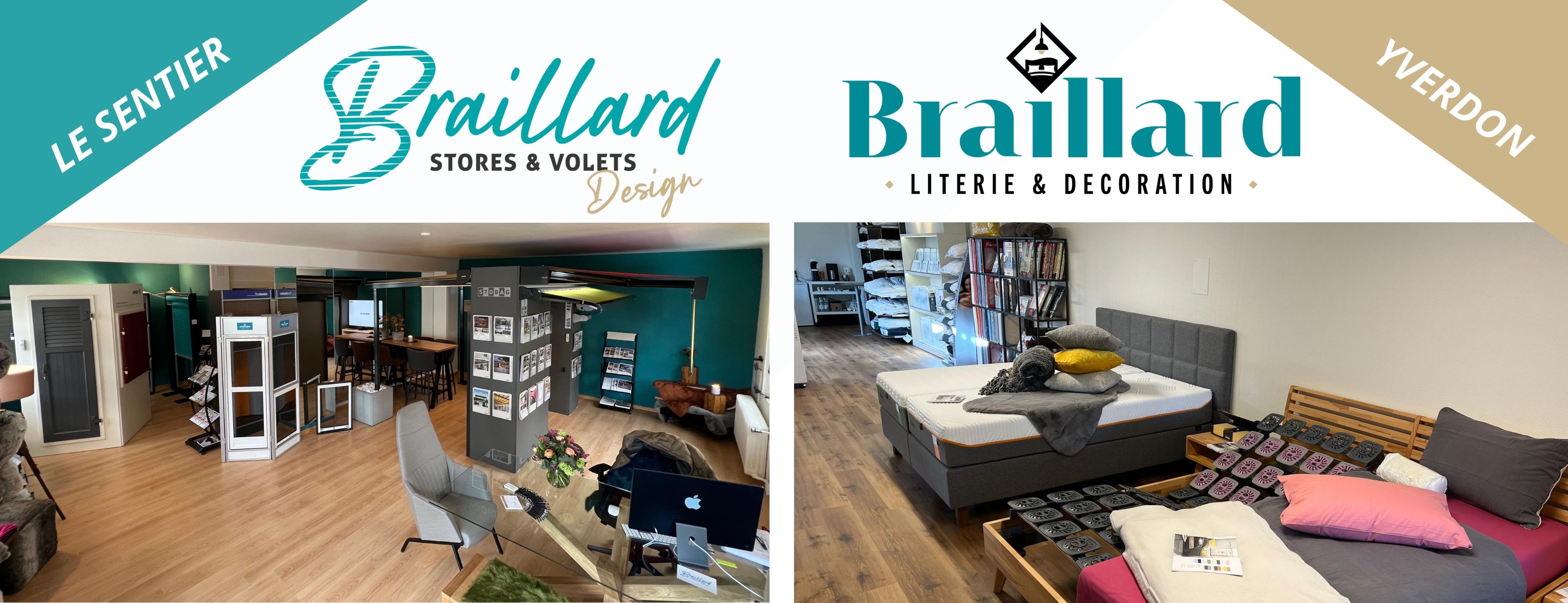 Braillard Stores & Volets Design & Braillard Literie & Décoration
